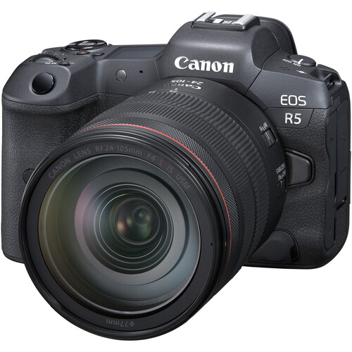 Canon EOS R5 RF24-105mm F4 L IS USM Lens Kit