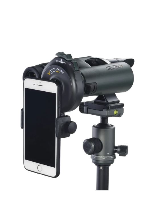 VEO PA-65 DIGISCOPING ADAPTER FOR SMARTPHONE, WITH BLUETOOTH REMOTE
