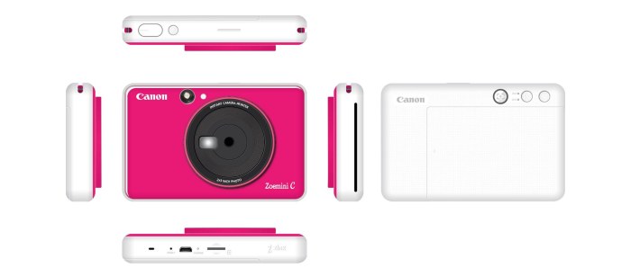 Canon Zoemini C pink spalva