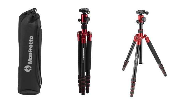 MANFROTTO ELEMENT TRAVELLER TRIPOD BIG MKELEB5RD-BH raudonas