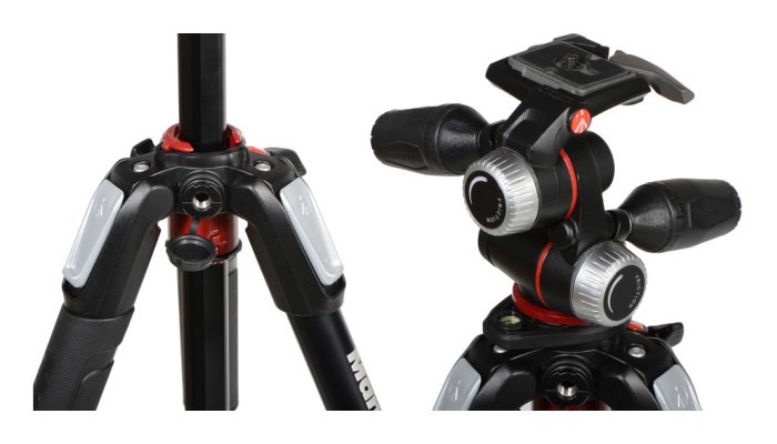 MANFROTTO 055 ALU 3.SECTION TRIPOD-KIT MK055XPRO3-3W