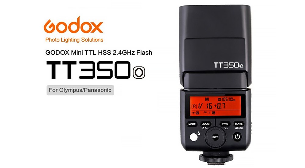 Godox TT350 speedlite for Olympus