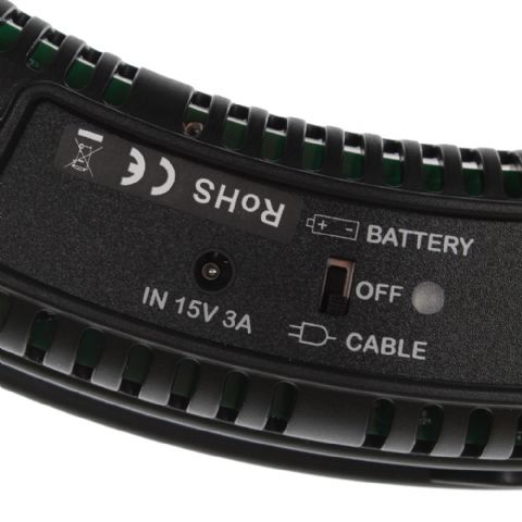 Falcon Eyes Bi-Color LED Ring Lamp Dimmable DVR-512DVC on 230V