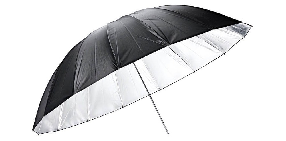Umbrella GODOX UB-L3 75 black silver large 185cm