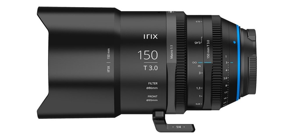 Irix Cine lens 150mm T3.0 for Canon EF Metric