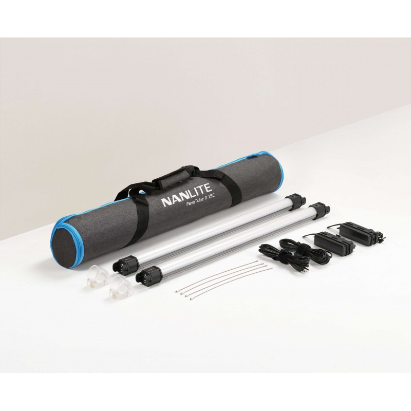 NANLITE PAVOTUBE II 15C LED RGBWW TUBE LIGHT 2KIT