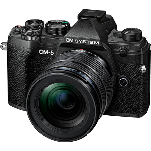 OM SYSTEM OM-5 Mirrorless Camera with 12-45mm f/4 Lens (Black)