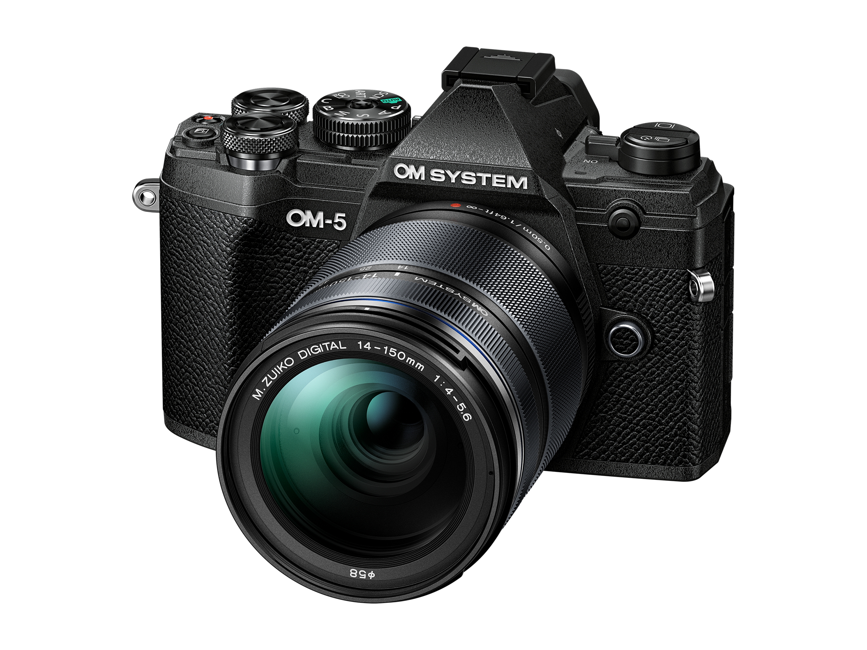 OM SYSTEM OM-5 Mirrorless Camera with 14-150mm f/4-5.6 Lens (Black)