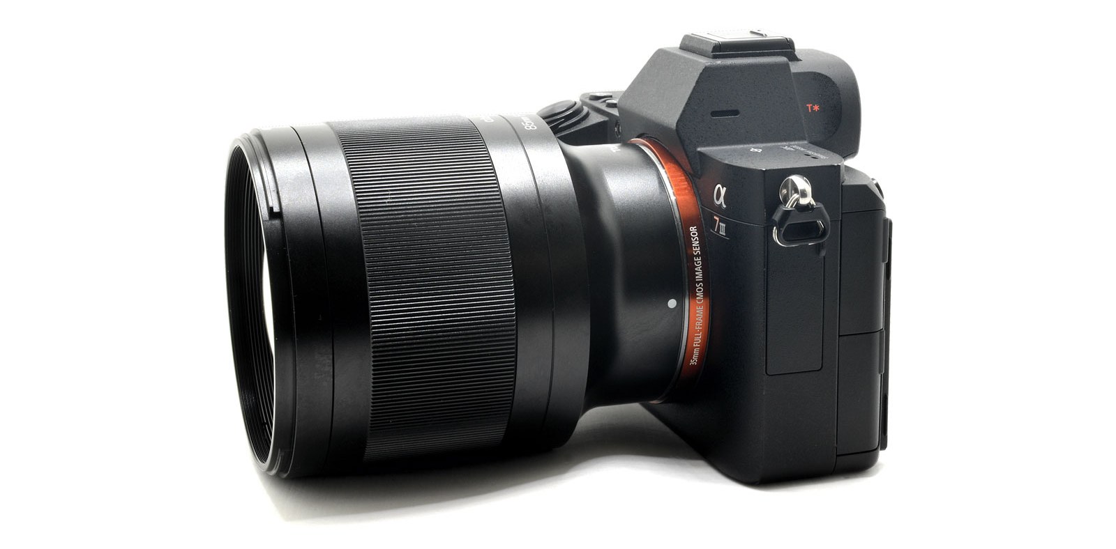 Tokina atx-m 85mm f18 FE Sony E objektyvas