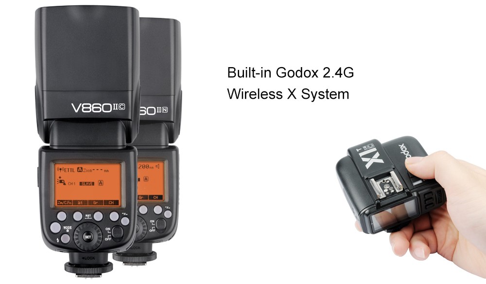 Godox VING V860II - Canon aprašymas - Prekės nuotrauka